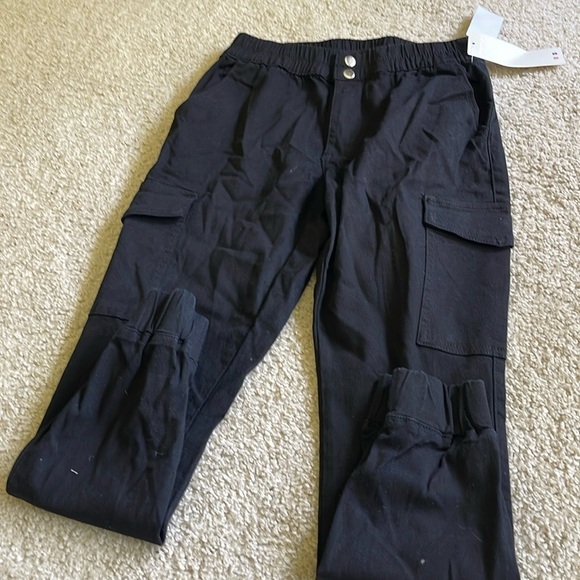Madden Girl Jean jogger cargo type pant - Picture 2 of 5